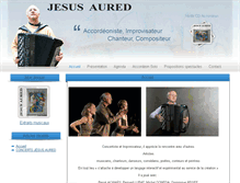 Tablet Screenshot of jesus-aured.com